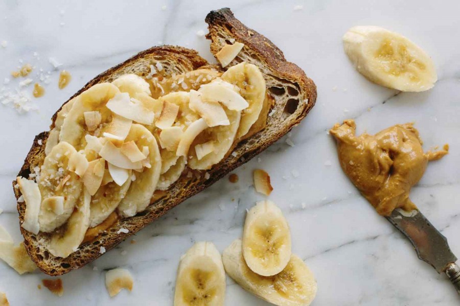 Peanut Butter & Banana Toast