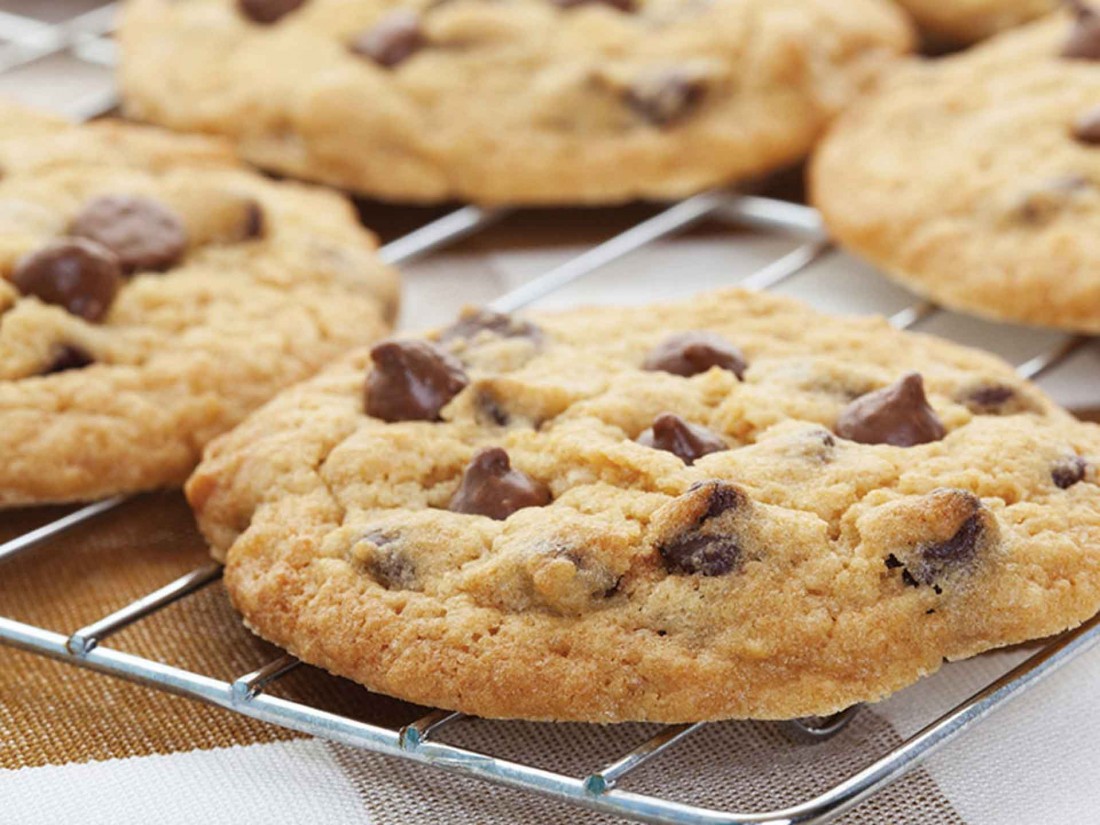 Banana Choc Chip Cookies