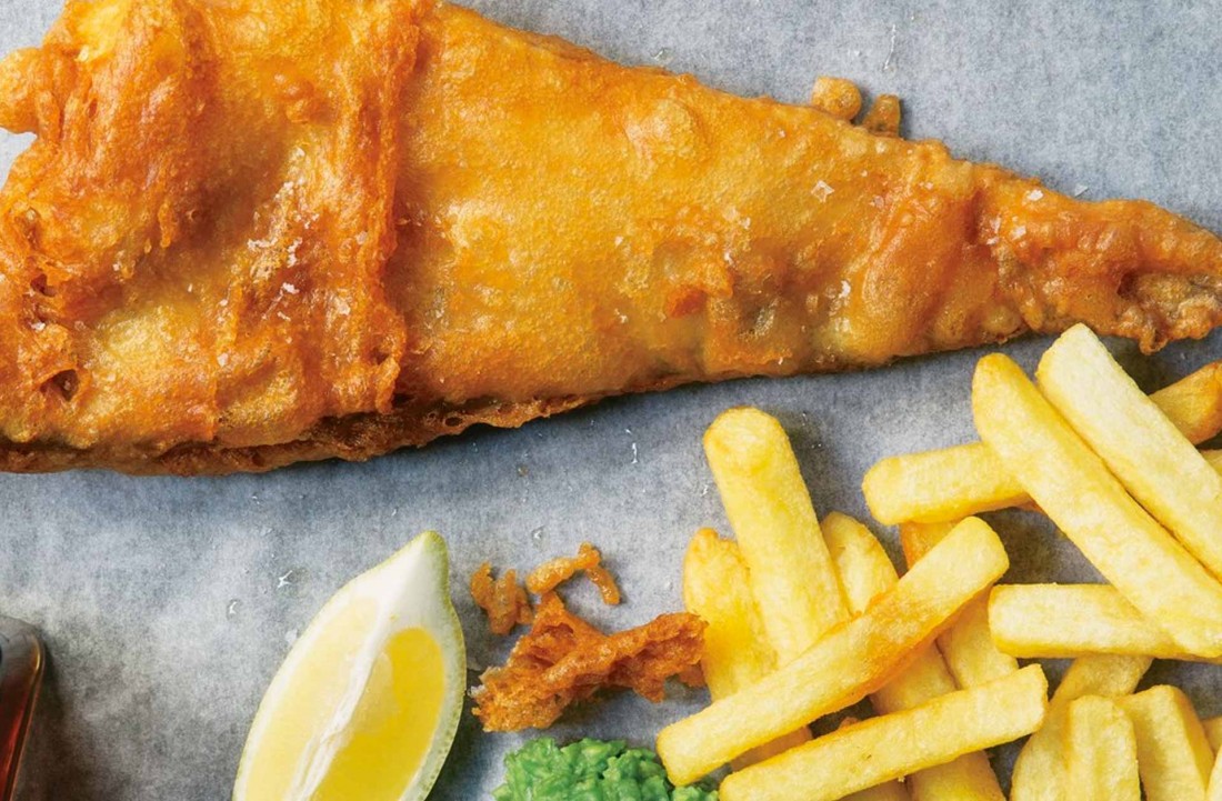 Fish, Chips & Peas