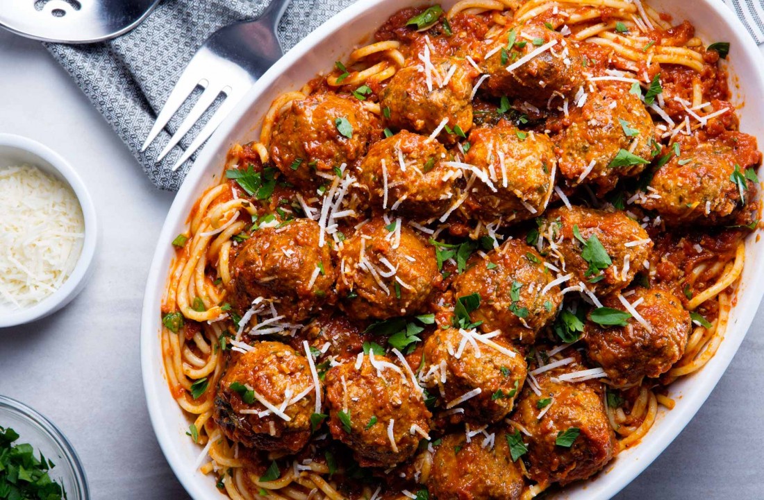 Spaghetti Meatballs
