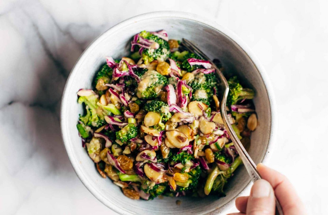 Broccoli and Nut Bowl