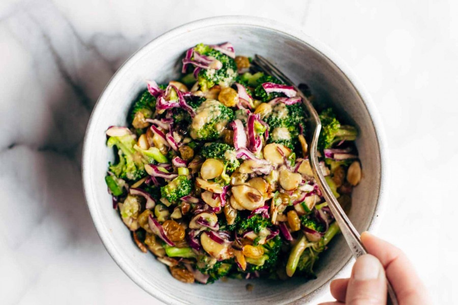 Broccoli and Nut Bowl