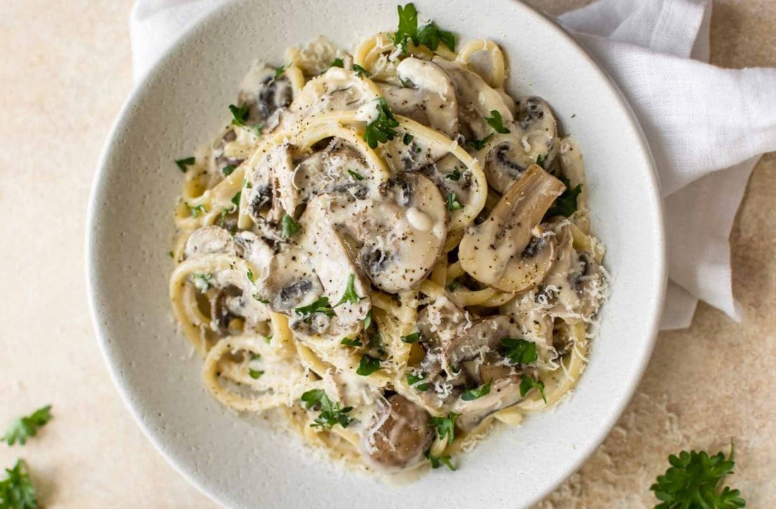 Creamy Mushroom Pasta