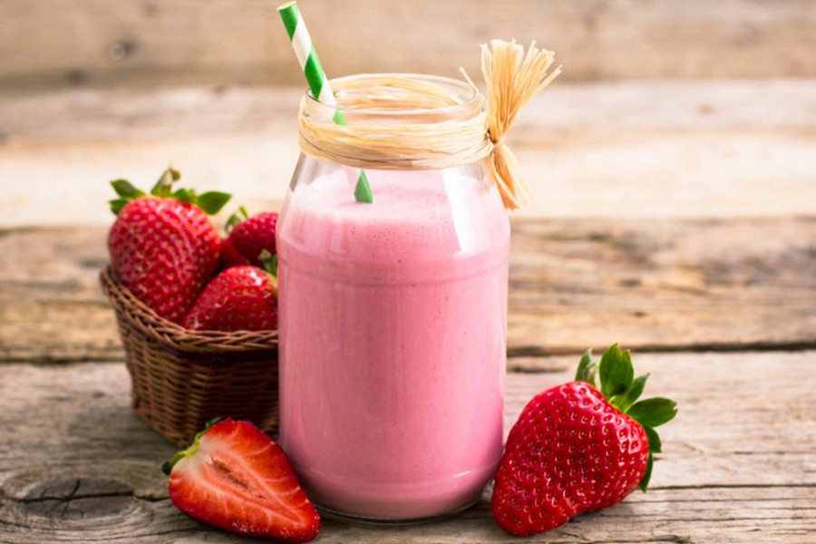 Strawberry Banana Smoothie