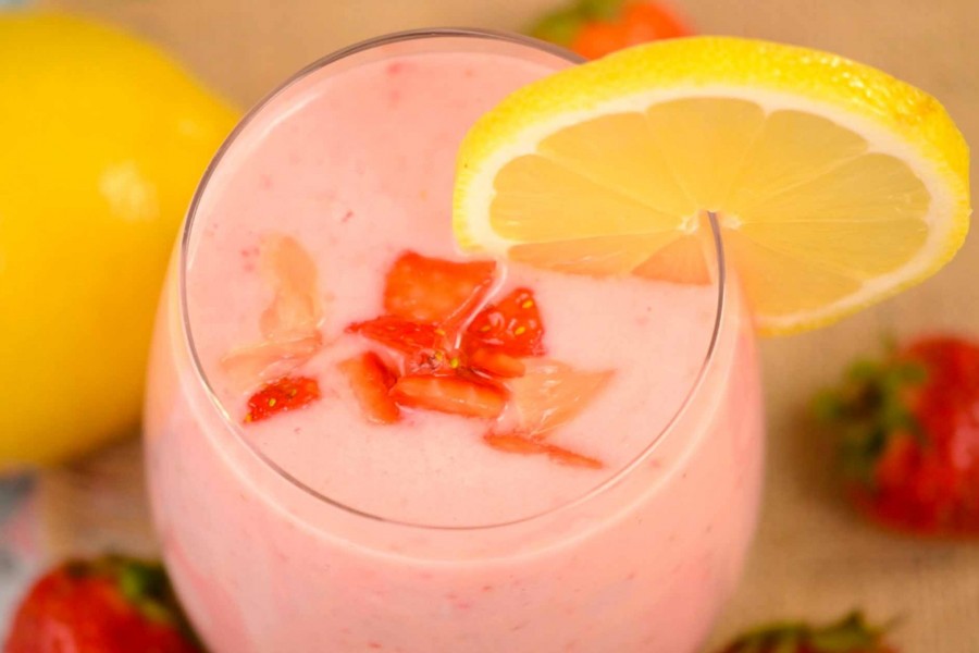 Strawberry Lemon Smoothie