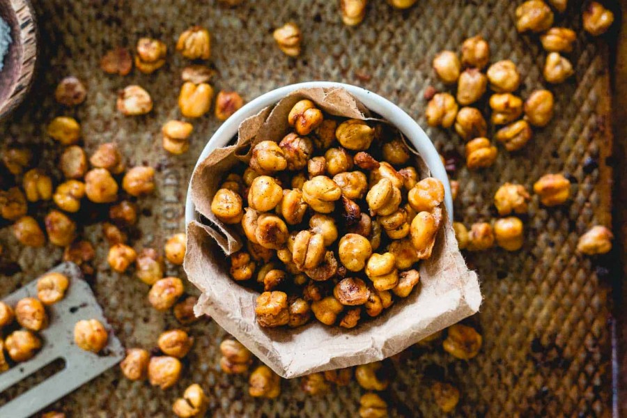 Cinnamon Syrup Chickpeas