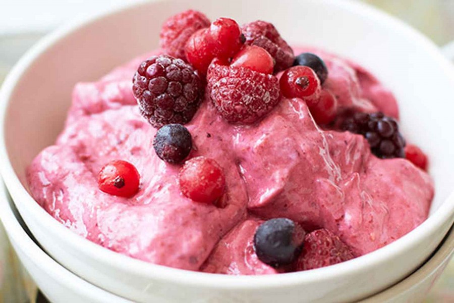 Berry Blast Pudding